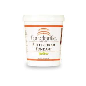 Fondarific Buttercream Yellow Fondant Grocery & Gourmet Food