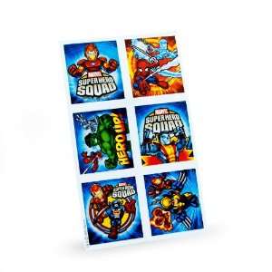  Marvel Super Hero Squad Sticker Sheets Health & Personal 