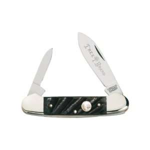 Boker Green Washboard Bone Handle Carbon Steel Blades Foldable 3 5 