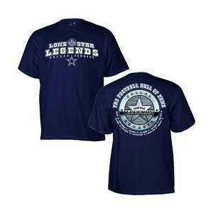   Dallas Cowboys Legends T Shirt   Hall Of Fame Large: Sports & Outdoors