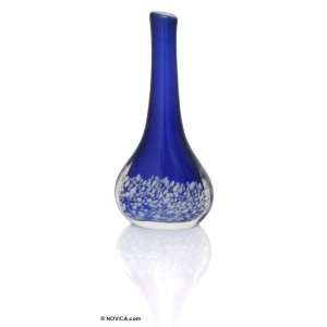    Murano handblown vase, Glass Rain of Buzios