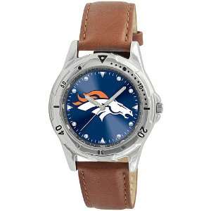  Gametime Denver Broncos Brown Leather Watch Sports 