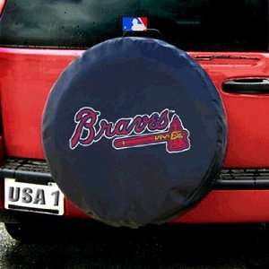    Atlanta Braves MLB Spare Tire Cover (Black): Sports & Outdoors