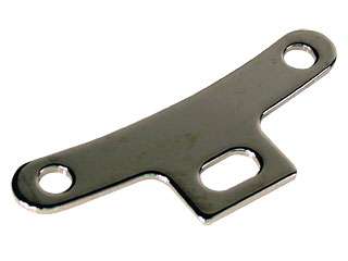 TYLER MOUNTAIN T SHAPE NICKEL BANJO TAILPIECE BRACKET  