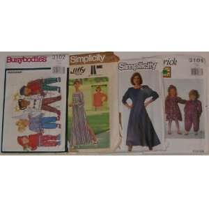  Assorted Sewing Patterns Childrens/womens 