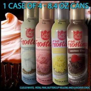 Cake Mate Soft Frosting / Icing Assortment of 4 Flavors