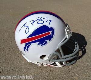 Buffalo Bills #14 RYAN FITZPATRICK Signed Autographed Mini Helmet COA 