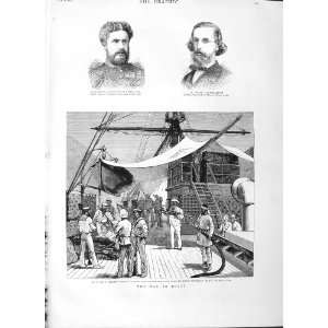  1882 WAR EGYPT ANCONA SHIP RIBTON HOSKINS SUEZ CANAL: Home 
