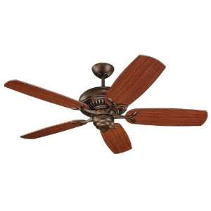  Monte Carlo 5DCR52TB DC52 52 Inch 5 Blade Ceiling Fan with 
