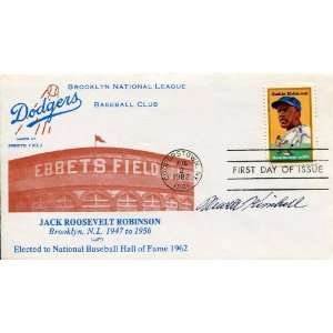  Newt Kimball Autgraphed / Signed First Day Cover: Sports 
