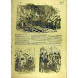    1849 Printing Press Boule Office Suchet Insurgents