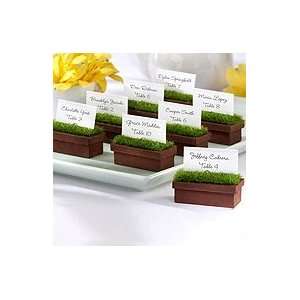  Exclusively Weddings Evergreen Window Planter Place Card 
