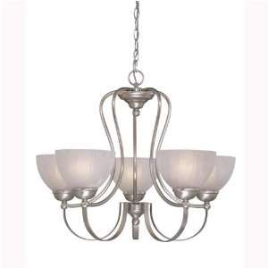 Savoy House Calzado Pewter Five Light Chandelier: Home 