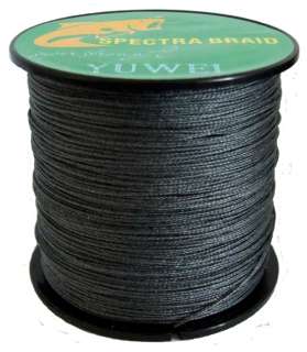 STRONG gray UHMWPE Braid Fishing Line for fishing and flying a kite 