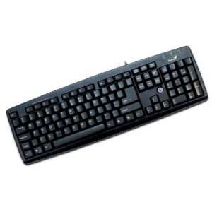  Genius KB 06XE PS/2 Slender Desktop Keyboard: Electronics