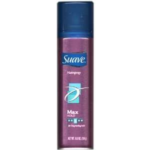 Suave Hairspray Max Hold # 8, 6.5 fl oz