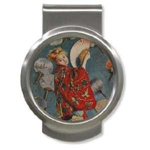  Camille in Japanese Dress By Claude Monet Money Clip 