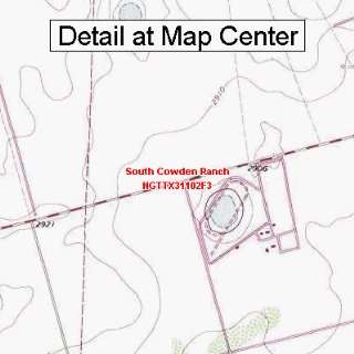   Map   South Cowden Ranch, Texas (Folded/Waterproof)