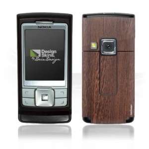   Skins for Nokia 6270   Nussbaum dunkel Design Folie: Electronics