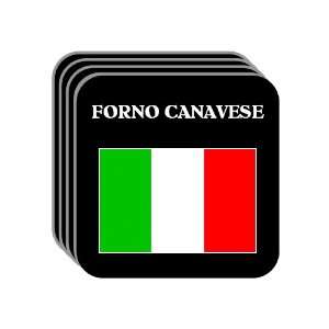  Italy   FORNO CANAVESE Set of 4 Mini Mousepad Coasters 