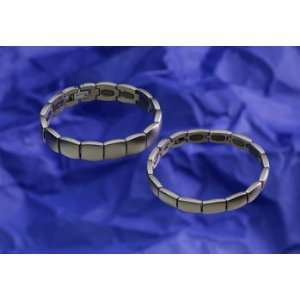  Titanium Square Brushed Bracelet: Kitchen & Dining