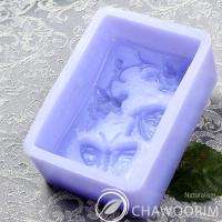 Butterfly&Elegance Rose Silicone Mold Soap/Candle Making for Homemade 