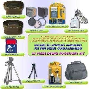   ULTIMATE ACCESSORY KIT FOR CANON POWERSHOT A570 IS: Camera & Photo