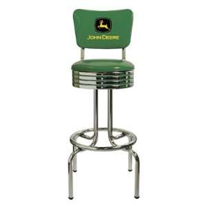  John Deere Green Swivel Bar Chair: Home & Kitchen