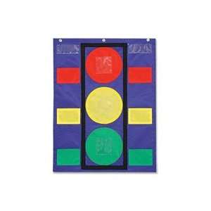  Carson Colorful Pocket Stoplight Chart: Office Products