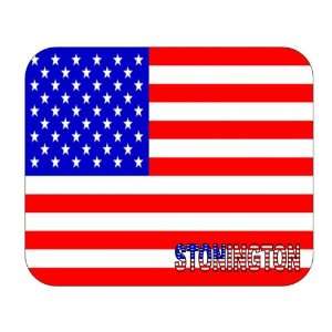  US Flag   Stonington, Connecticut (CT) Mouse Pad 