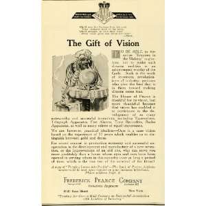 1923 Ad Frederick Pearce Vision Empire House Engineer 