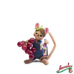  5 Grape Stomping Mouse by Annalee: Home & Kitchen