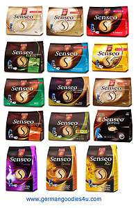 SENSEO® Pads 12 flavors Latte Organic Brazil Vienna   