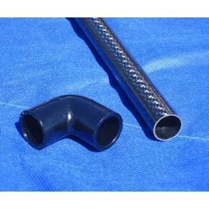  Carbon Fiber Tube, 36in long, 0.832in OD, 0.75in ID, gloss fabric 