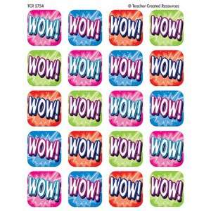  Wow Stickers 120 Stks: Office Products