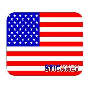  US Flag   Stickney, Illinois (IL) Mouse Pad: Everything 