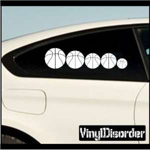 Family Decal Set Sports Basketball Stick People Car or 