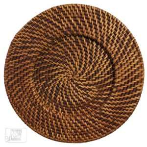  Jay Import Company 1660412 13 1/2 Rattan Charger Plates 