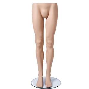  Male Legs w/ Glass Base Fleshtone/    Lot of 1 each 