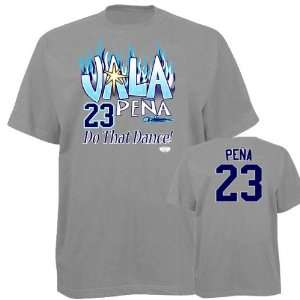  Carlos Pena of Tampa Bay Official Jala Pena T Shirt 