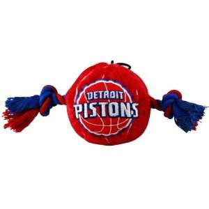   Detroit Pistons Two Tone Plush Basketball Dog Toy: Sports & Outdoors