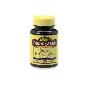  Nature Made Super B Complex with Vitamin C, 100 tablets 