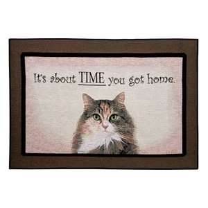  Its About Time You Got Home Cat Rug