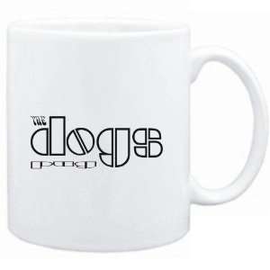  Mug White  THE DOGS Pug / THE DOORS TRIBUTE  Dogs 
