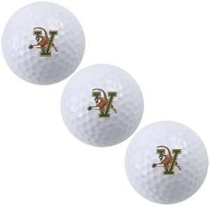  NCAA Vermont Catamounts Three Pack of Golf Balls Sports 