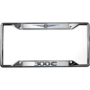  Chrysler Logo 300 C License Plate Frame: Automotive