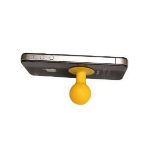 Mini Movie FaceTime Jel Stand for iPhone, iPad, iPod Touch   Yellow (2 