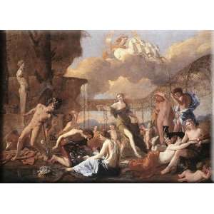   of Flora 30x21 Streched Canvas Art by Poussin, Nicolas: Home & Kitchen