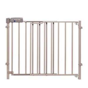  Secure Step Top of Stairs Gate, Taupe: Pet Supplies