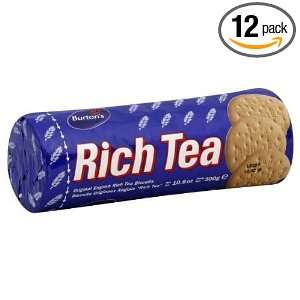 Burtons Rich Tea Roll, 10.6 Ounce (Pack Grocery & Gourmet Food